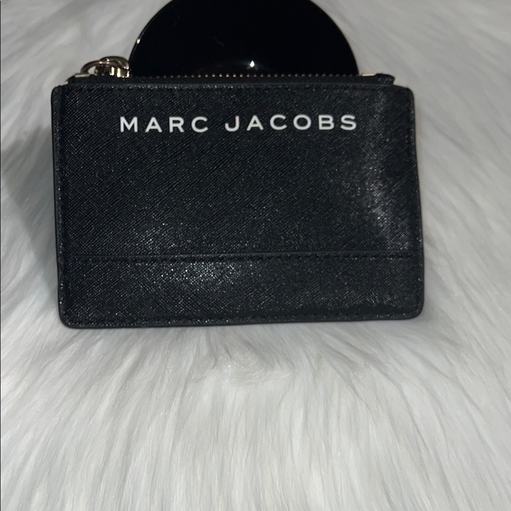 Marc Jacobs Sleek Black Card Wallet
